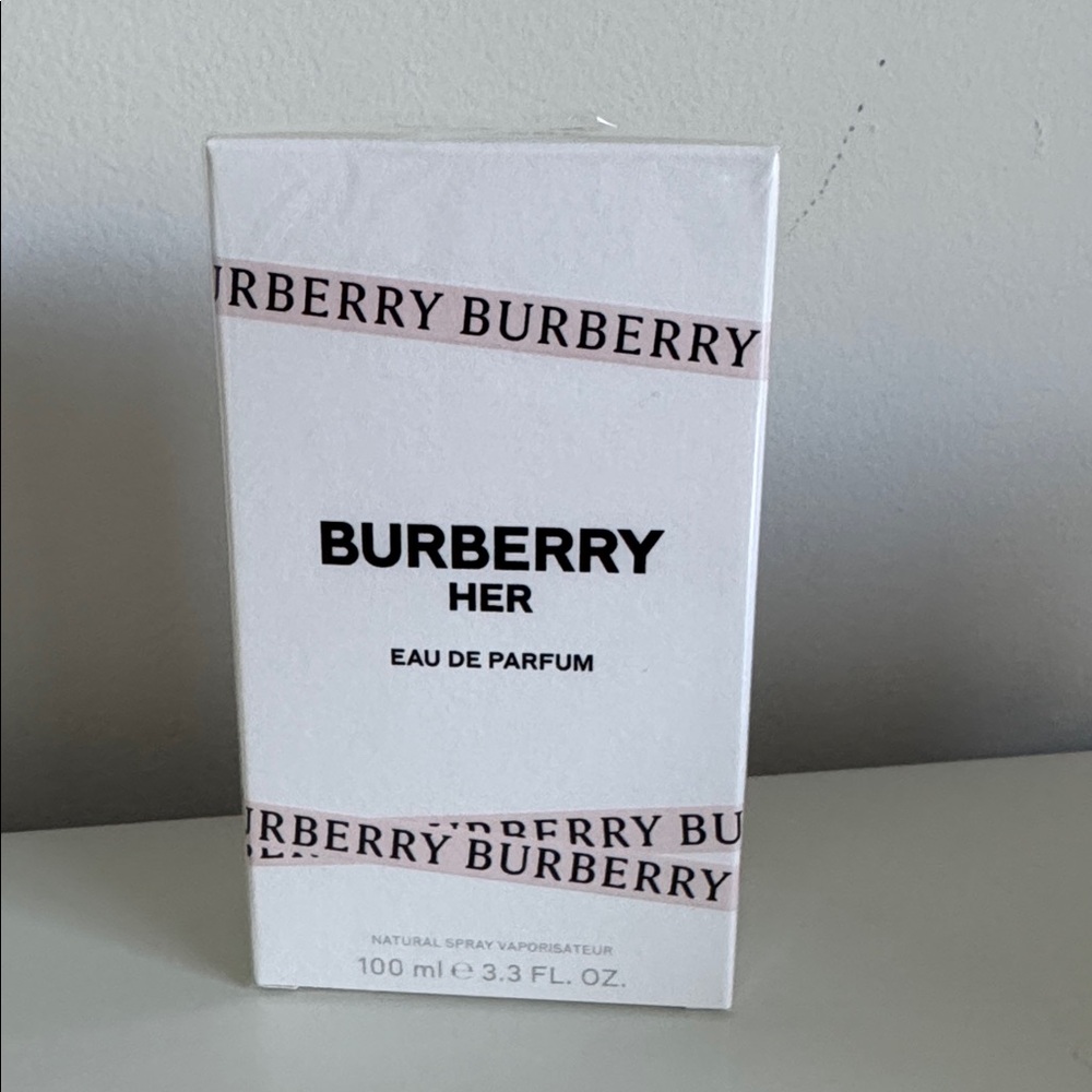 New in seal box Burberry HER EDP 100 ml / 3.3 FL OZ new Authentic